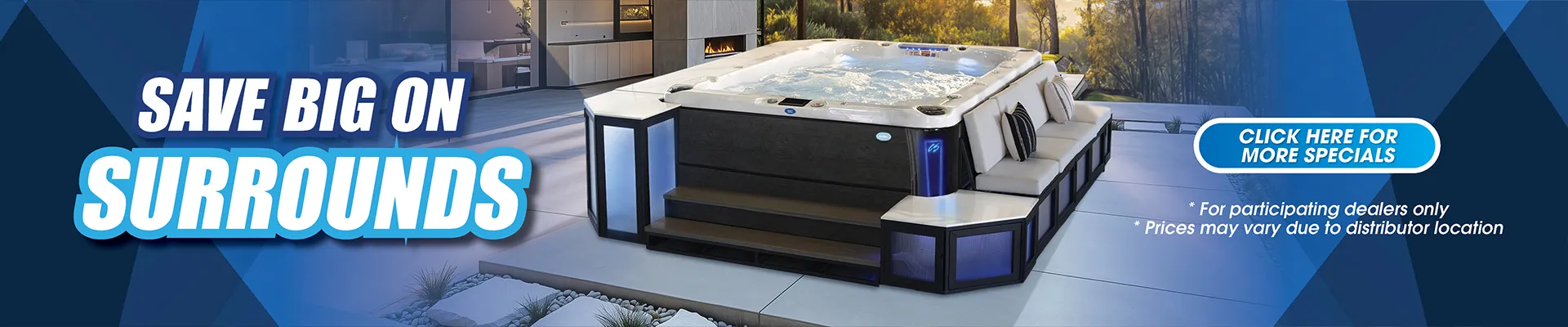 Calspas hot tub being used in a family setting - Visalia