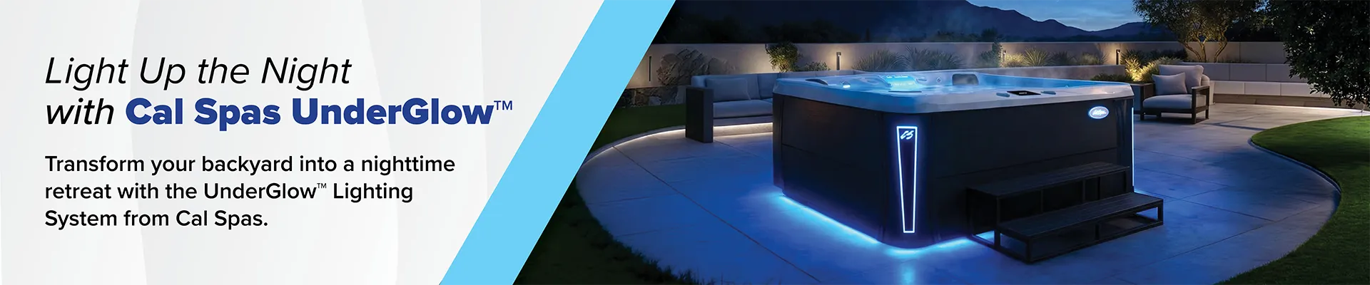 Calspas hot tub being used in a family setting - Visalia